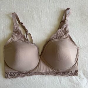Maidenform Lace Tan Bra 34D